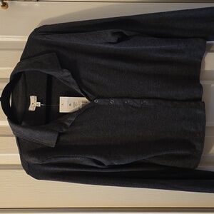 TRUE CRAFT BRAND WOMEN'S JUNIOR SIZE LONG SLEEVES BLACK TOP SIZE XL